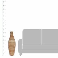 Natural Rattan Floor Vase, 31" 5 Natural Rattan Floor Vase, 31" -Home Decoration Sales Shop natural rattan floor vase 31 1