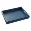 Navy Blue Decorative Wood Tray, 16x12 -Home Decoration Sales Shop navy blue decorative wood tray 16x12 1