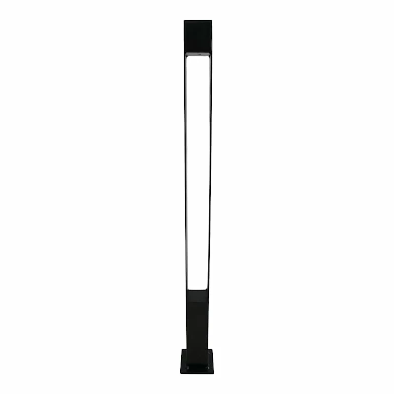 Oversized Black Square Candle Holder, 31.5" 3 Oversized Black Square Candle Holder, 31.5"