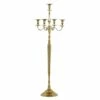 Oversized Gold 5-Arm Candelabra, 59" 1 Oversized Gold 5-Arm Candelabra, 59" -Home Decoration Sales Shop oversized gold 5 arm candelabra 59