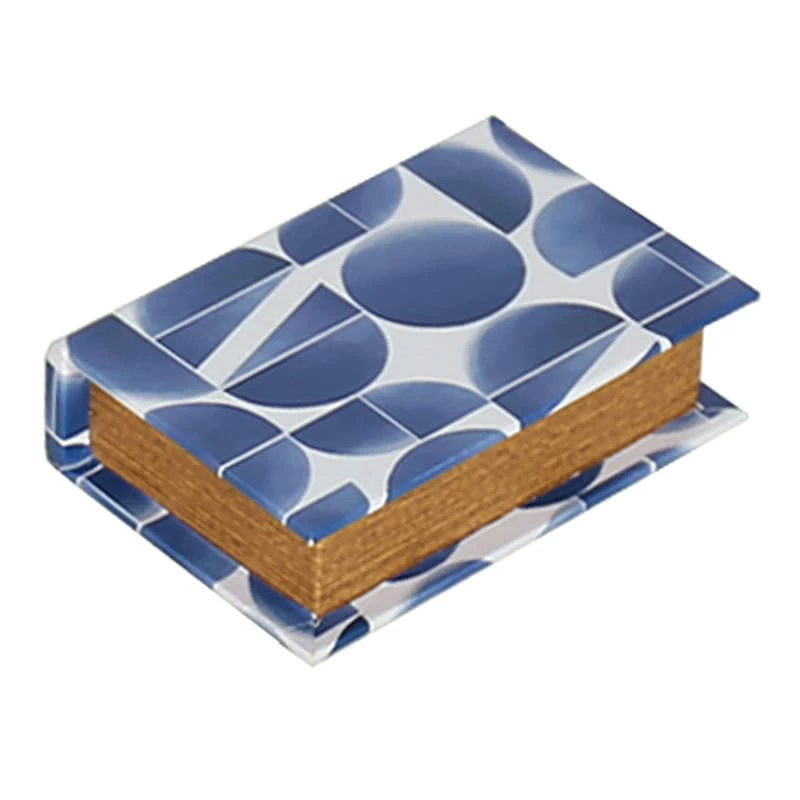 Printed Book Box, Small 2 Printed Book Box, Small