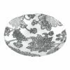 Providence Black & White Floral Bowl, 16" 1 Providence Black & White Floral Bowl, 16" -Home Decoration Sales Shop providence black white floral bowl 16