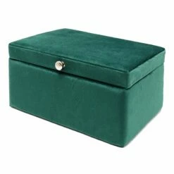 Providence Green Velvet Box, 10x4.5
