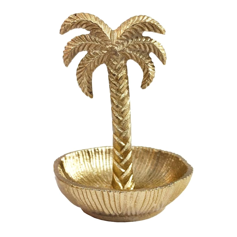 Providence Metallic Palm Tree Table Decor, 5" 3 Providence Metallic Palm Tree Table Decor, 5"