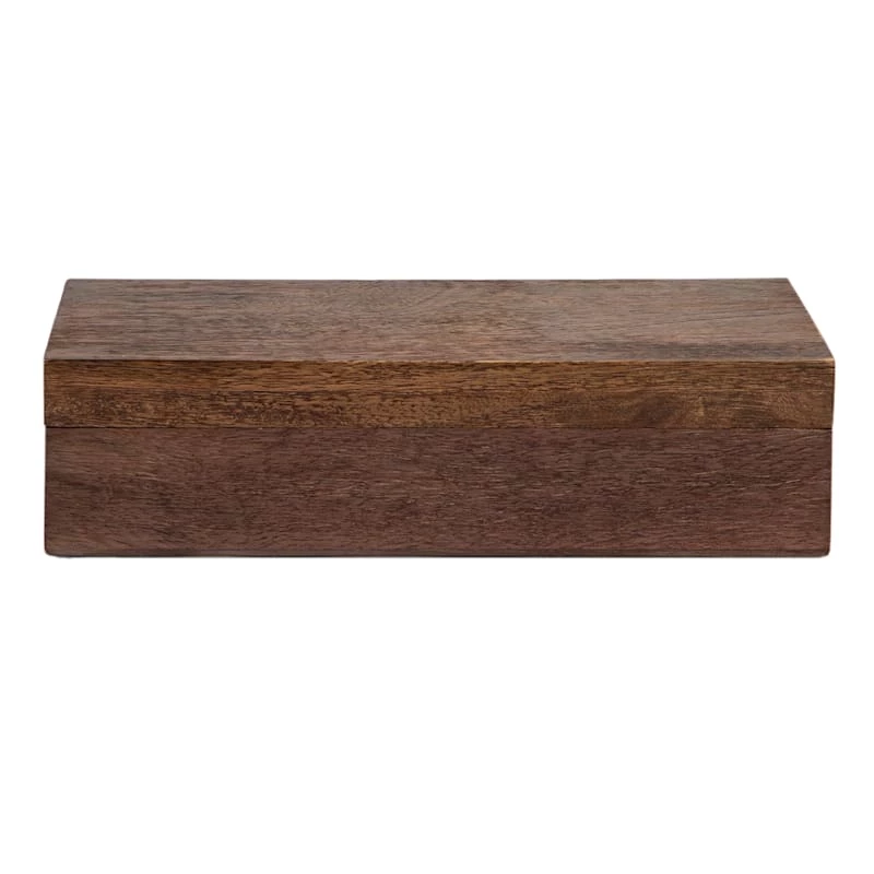 Rect.Rustic Natural Wood Box 4 Rect.Rustic Natural Wood Box - Image 2