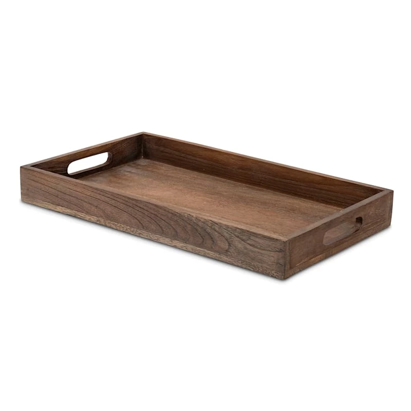 Rustic Natural Wooden Tray, Small 3 Rustic Natural Wooden Tray, Small