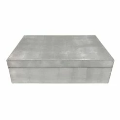 Silver Decorative Box, 13x7
