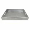 Silver Lacquer Decorative Tray, 15" 2 Silver Lacquer Decorative Tray, 15" -Home Decoration Sales Shop silver lacquer decorative tray 15