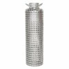 Silver Punched Metal Lantern, 24" 2 Silver Punched Metal Lantern, 24" -Home Decoration Sales Shop silver punched metal lantern 24