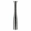 Silver Ribbed Ceramic Floor Vase, 30" 1 Silver Ribbed Ceramic Floor Vase, 30" -Home Decoration Sales Shop silver ribbed ceramic floor vase 30