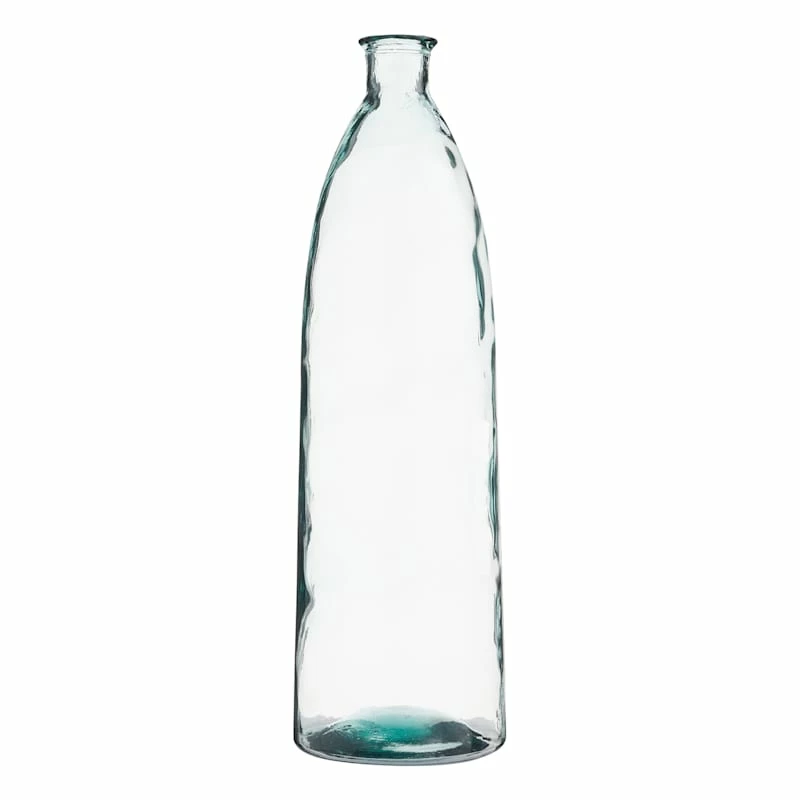 Spanish Glass Cocoa Vase, 32" 3 Spanish Glass Cocoa Vase, 32"