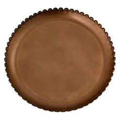 Tracey Boyd Antique Brass Platter, 17" 8 Tracey Boyd Antique Brass Platter, 17" -Home Decoration Sales Shop tracey boyd antique brass platter 17 2