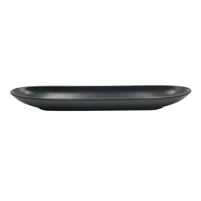 Tracey Boyd Black Wood Tray, 22x5 3 Tracey Boyd Black Wood Tray, 22x5