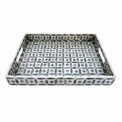 Tracey Boyd Capiz Decorative Tray, 16x12