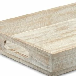 Tracey Boyd White Rustic Wooden Tray, Large 7 Tracey Boyd White Rustic Wooden Tray, Large -Home Decoration Sales Shop tracey boyd white rustic wooden tray large 2
