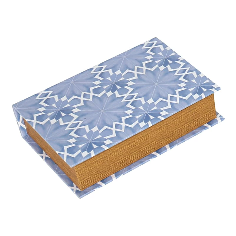 Tracey Boyd Wood Book Box, 12" 3 Tracey Boyd Wood Book Box, 12"