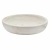 Ty Pennington Bleached Wood Round Decorative Tray, 16"