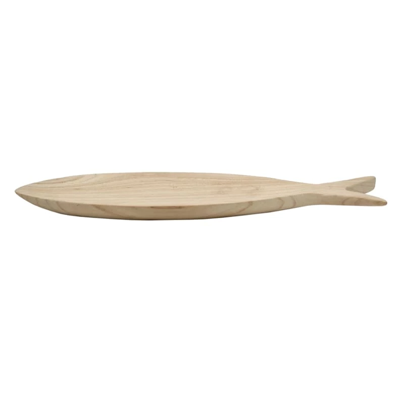 Ty Pennington Fish Shaped Wood Tray, 23" 3 Ty Pennington Fish Shaped Wood Tray, 23"