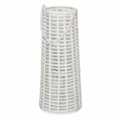 Ty Pennington White Willow Glass Lantern, 25"