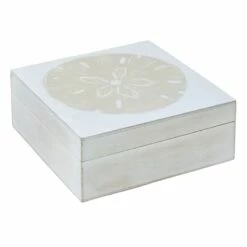 Ty Pennington Wood Box With Decal Top, Large