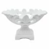White Fleur-de-lis Cutout Decorative Bowl, 8" 2 White Fleur-de-lis Cutout Decorative Bowl, 8" -Home Decoration Sales Shop white fleur de lis cutout decorative bowl 8