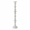 White Metal Candle Holder, 36" 2 White Metal Candle Holder, 36" -Home Decoration Sales Shop white metal candle holder 36