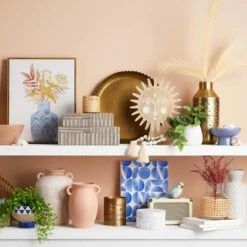 White Round Decorative Box, 6" 11 White Round Decorative Box, 6" -Home Decoration Sales Shop white round decorative box 6 4