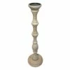 White Wash Candle Holder, 29" 1 White Wash Candle Holder, 29" -Home Decoration Sales Shop white wash candle holder 29