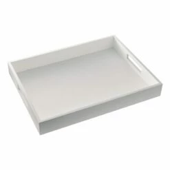 White Wooden Tray, 16x12