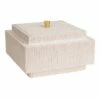 White Woven Box, 9" 1 White Woven Box, 9" -Home Decoration Sales Shop white woven box 9