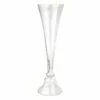 Willow Crossley Clear Glass Trumpet Vase, 40" 2 Willow Crossley Clear Glass Trumpet Vase, 40" -Home Decoration Sales Shop willow crossley clear glass trumpet vase 40