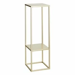 Willow Crossley Gold Metal Lantern, 23"