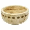 Wooden Bowl With Dots, 9x4 1 Wooden Bowl With Dots, 9x4 -Home Decoration Sales Shop wooden bowl with dots 9x4 1